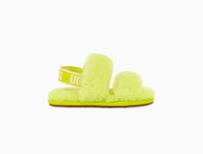 ugg oh yeah slippers yellow